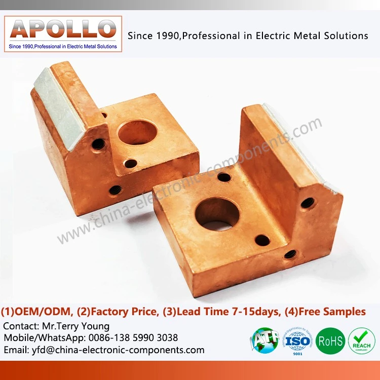 CopperBrass Stamping with Silver Contact Brazing