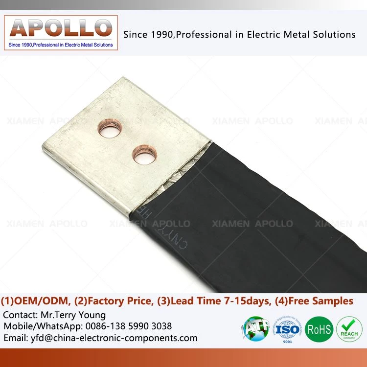 Copper Foil Busbar Heat Shrink Tube Insulation