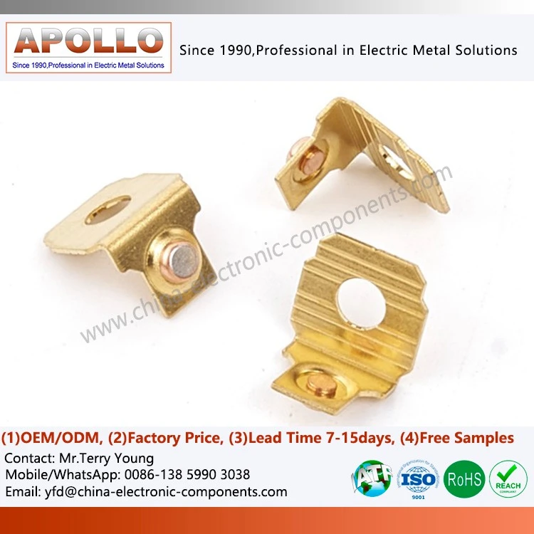 Electrical Industrial Brass Copper Stamping Accessories