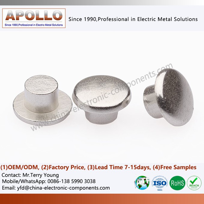 Silver electrical contacts Silver electrical contacts