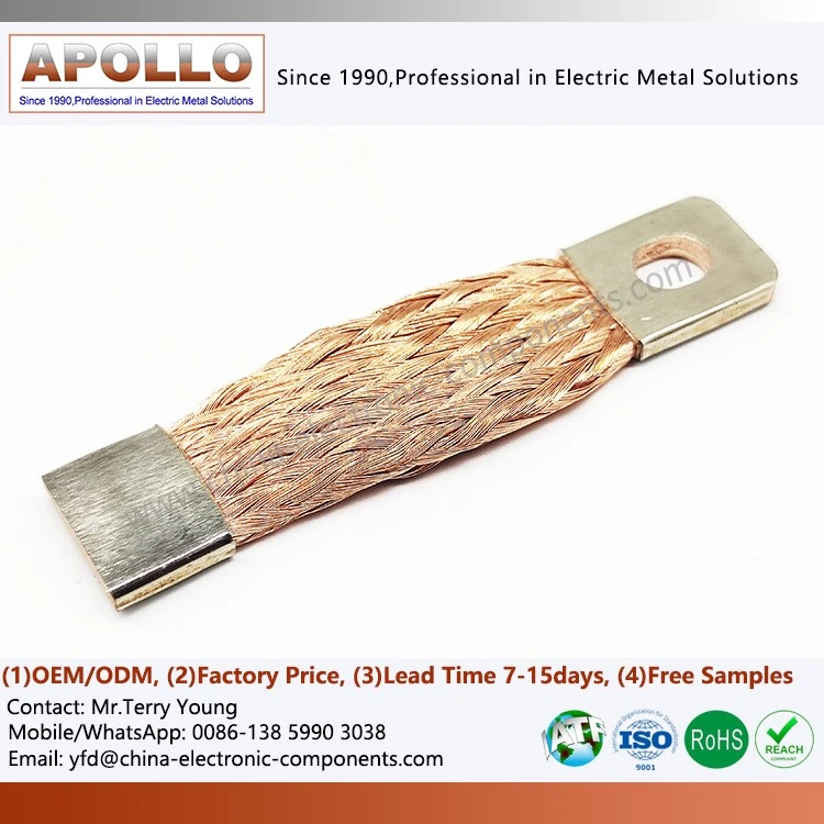 Copper Braided Flexible Busbar Copper Braided Flexible Busbar
