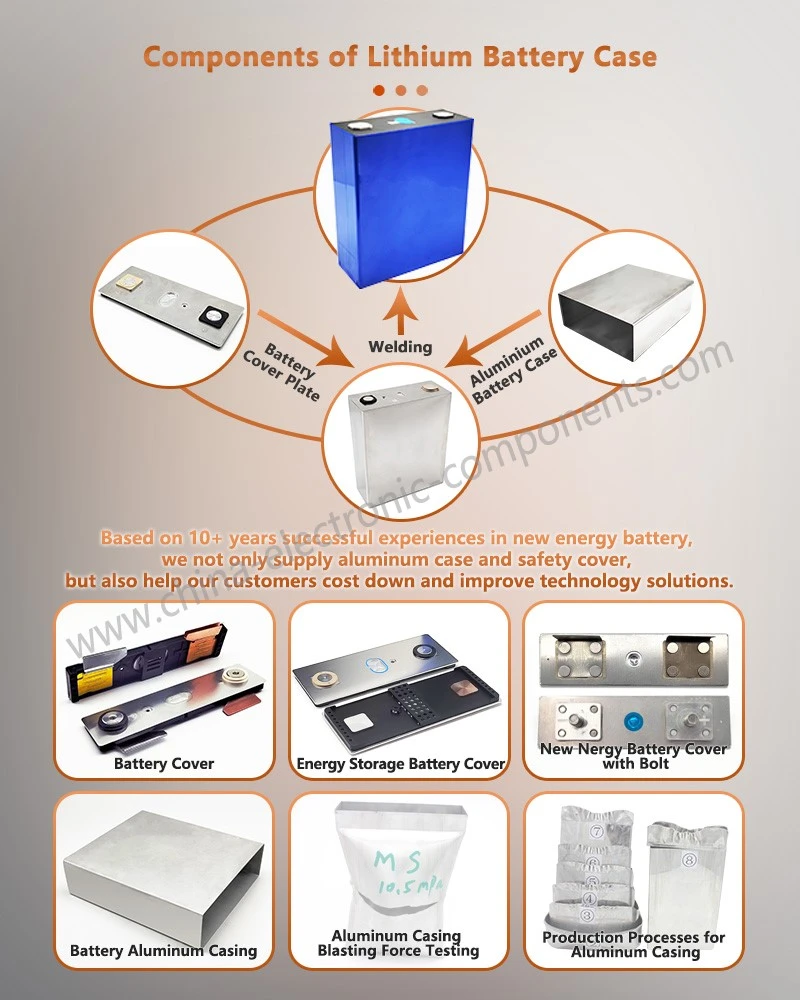 Components of Aluminum Case for Primary Lithium Iron Battery LiFeS2 Components of Aluminum Case for Primary Lithium Iron Battery LiFeS2