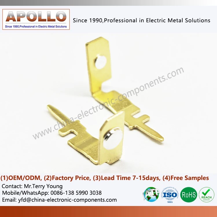 Brass Stamped Electrical Contacts Brass Stamped Electrical Contacts