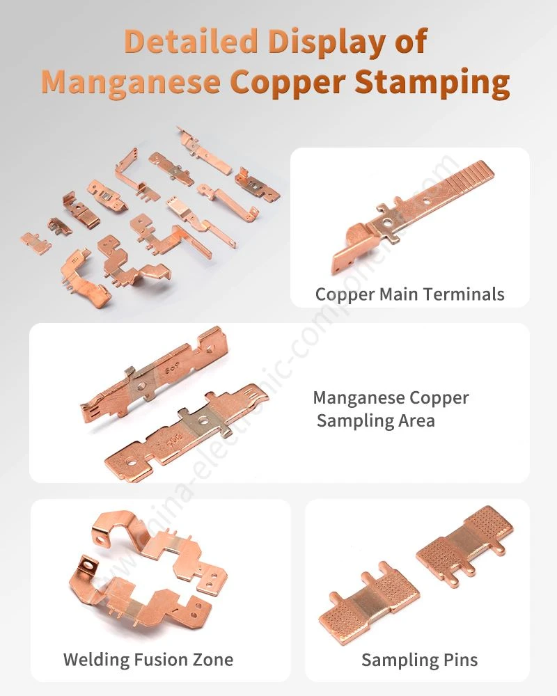 Detailed display of Manganin Shunt with 100A for Single Phase Meter Detailed display of Manganin Shunt with 100A for Single Phase Meter