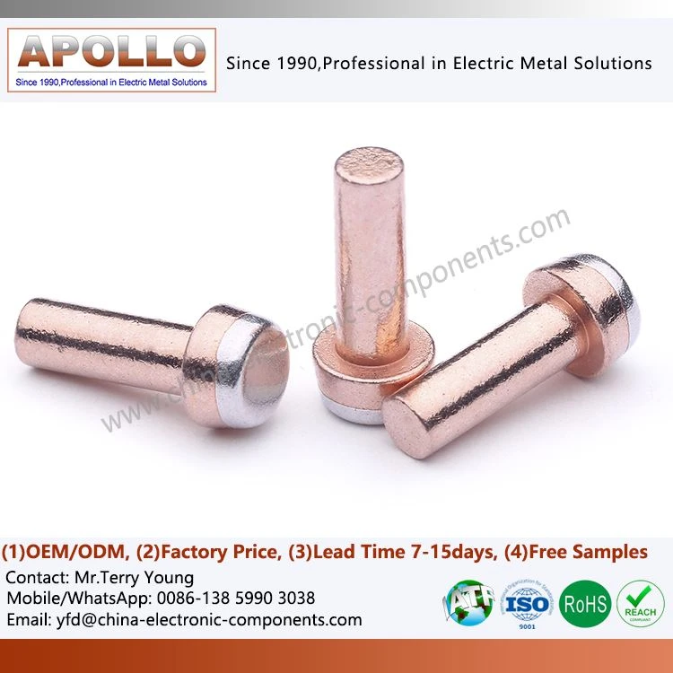 Customized Bimetallic Contacts Customized Bimetallic Contacts