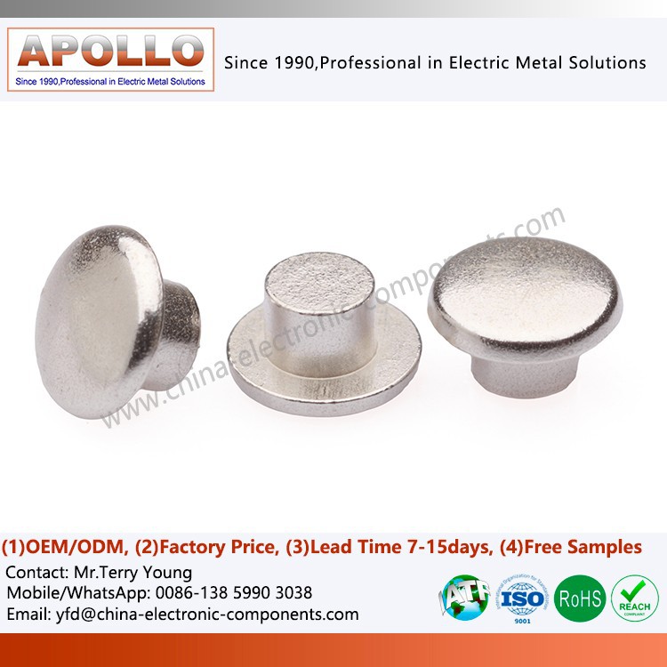 Silver contacts for Switch