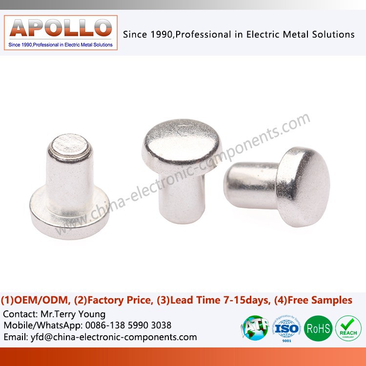 Silver contacts for Relay